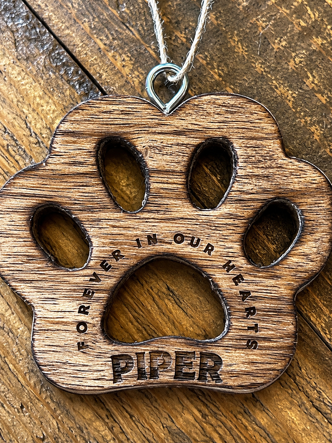 Paw Memorial Ornament