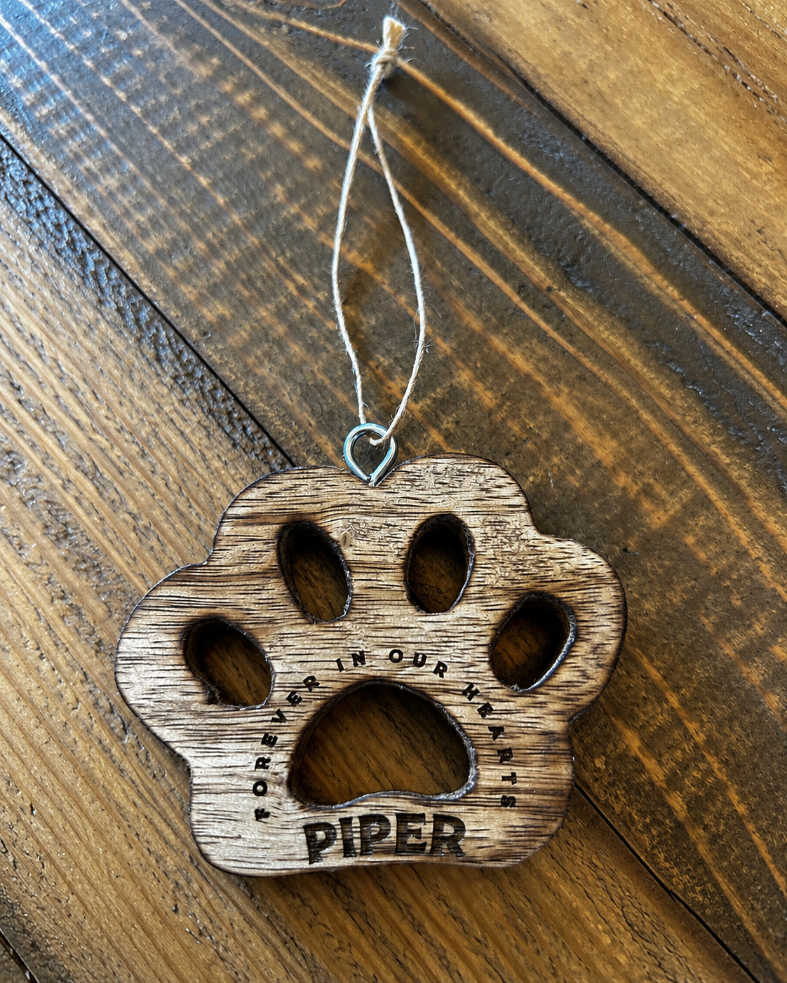 Paw Memorial Ornament